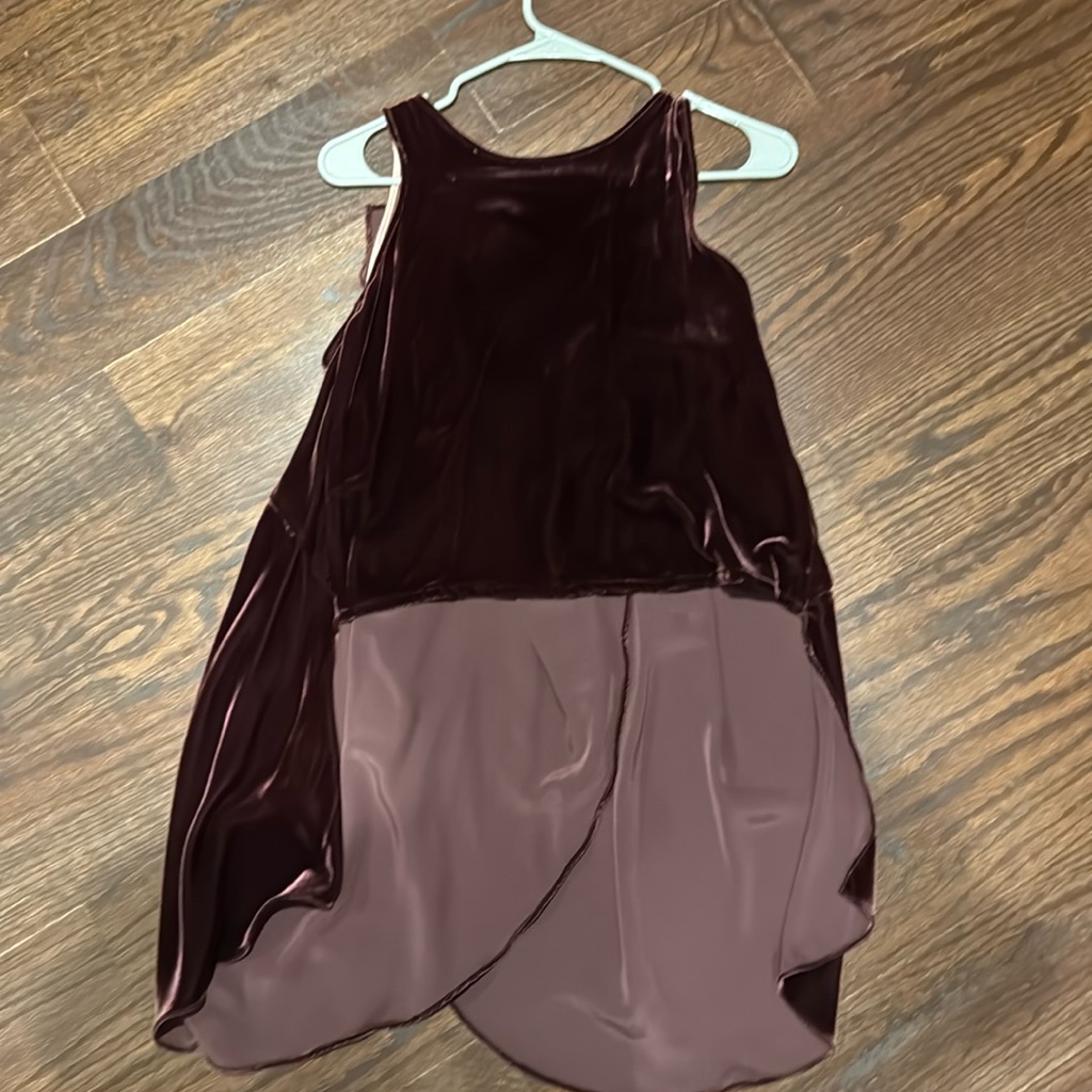 Katharine Kidd Velvet Tank.